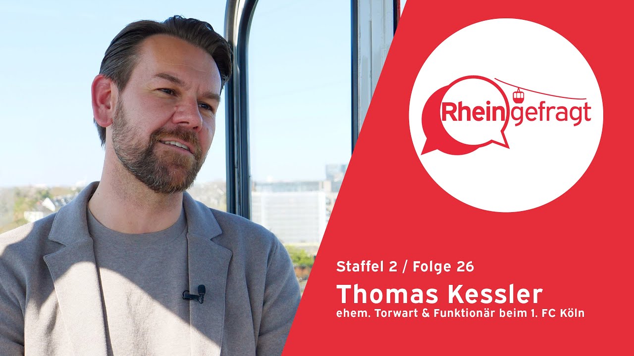 Morgens ist er der Chef, danach Sportdirektor beim FC: Thomas Kessler bei RheinGefragt, Folge 26