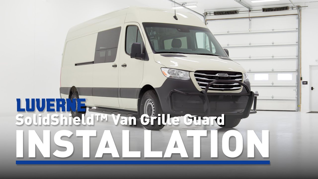 LUVERNE SolidShield™ Sprinter Grille Guard Installation