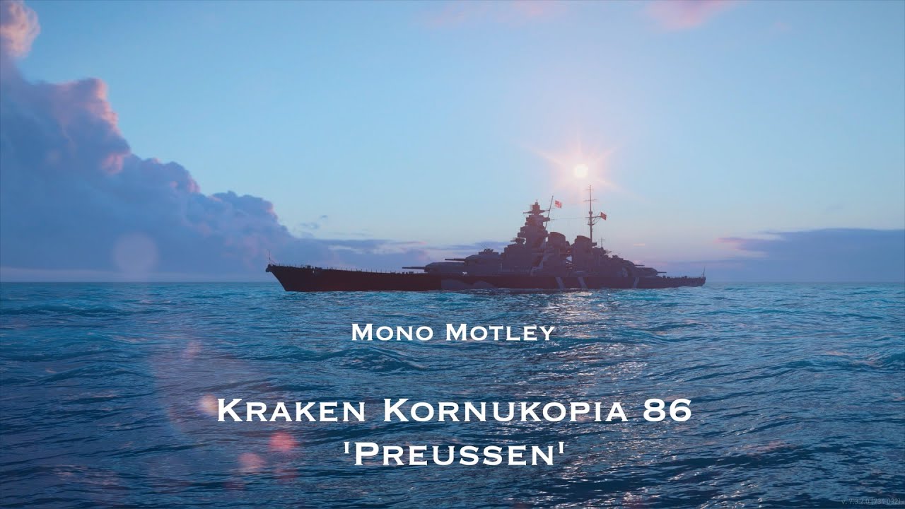 Kraken Kornukopia 86: 'Preußen'  |  World of Warships: Legends