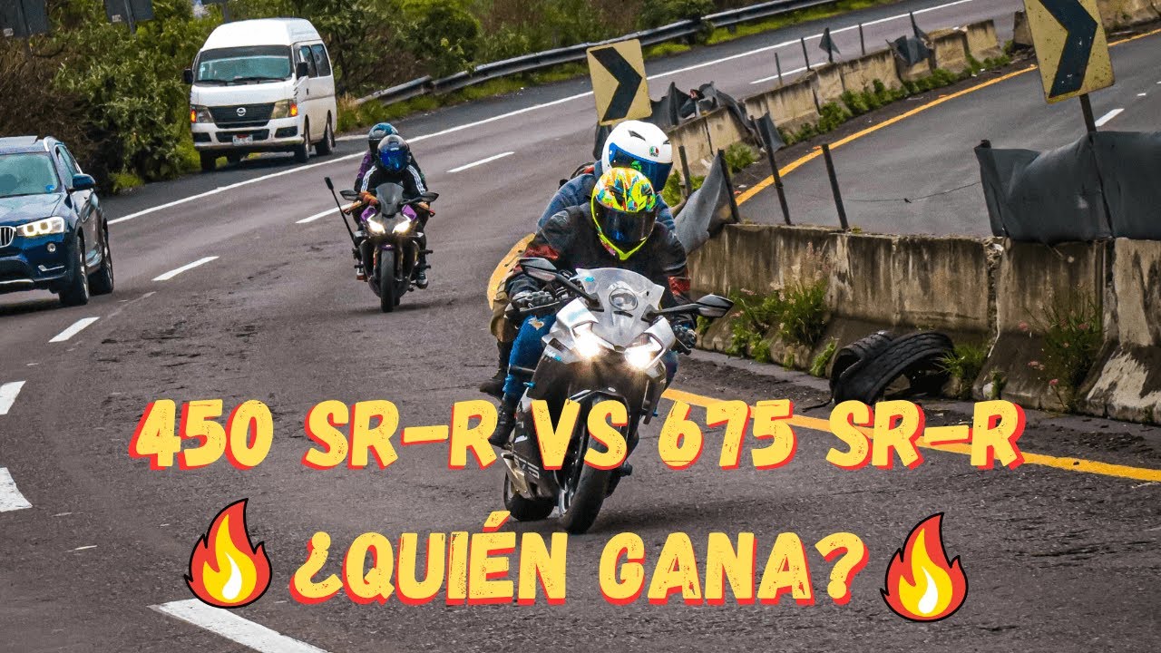 ¿La CFMOTO 450 sr-r puede con la 675 sr-r? 🏍️🔥⚡