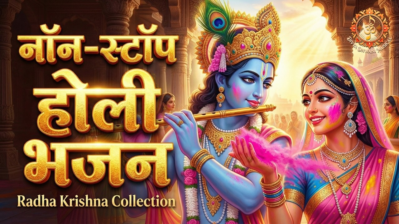 राधा-कृष्ण के सुपरहिट होली भजन | 35 Min Non-Stop Holi Songs Jukebox | Radha Krishna Holi Songs