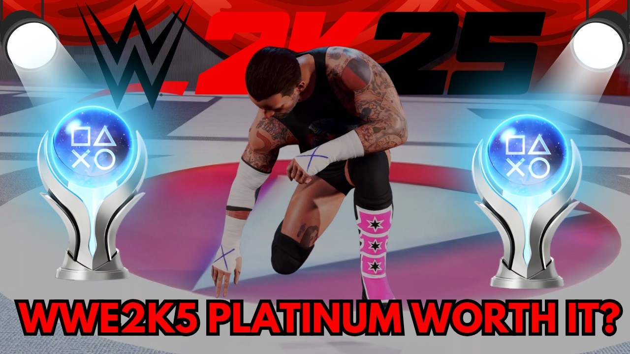 The WWE 2K25 Platinum Trophy Is Finally Mine!