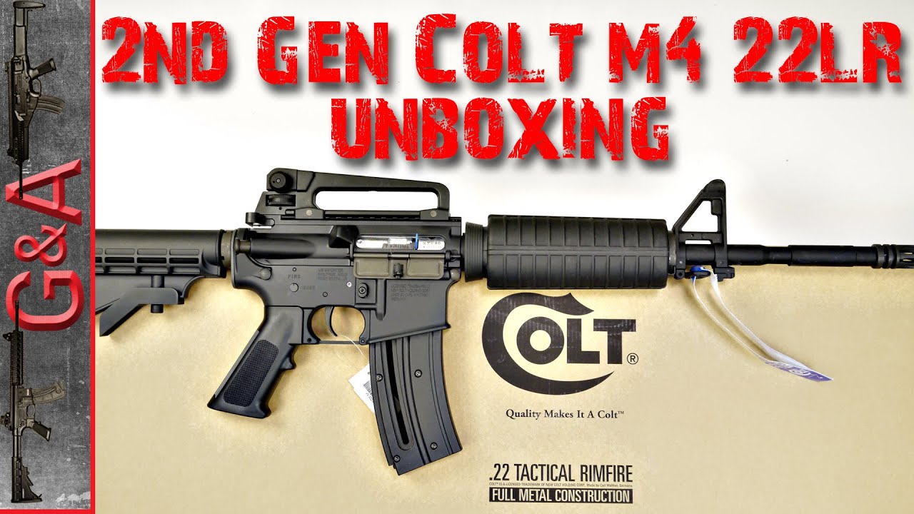 2nd Gen Colt M4 22lr Unboxing