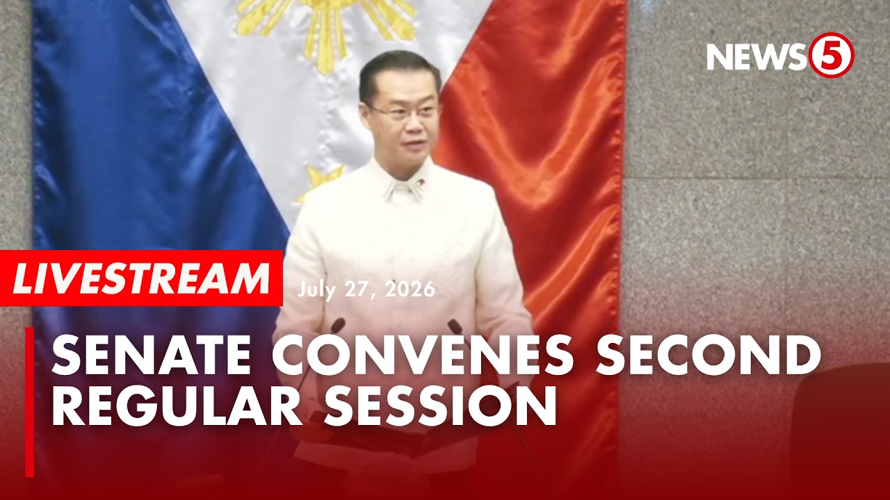 LIVE | Senate convenes for Second Regular Session of the 19th Congress ahead of PBBM's #SONA2026