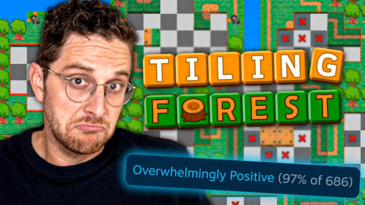 Why Is This 2D Puzzle Game Taking Over Steam Right Now? │ Tiling Forest