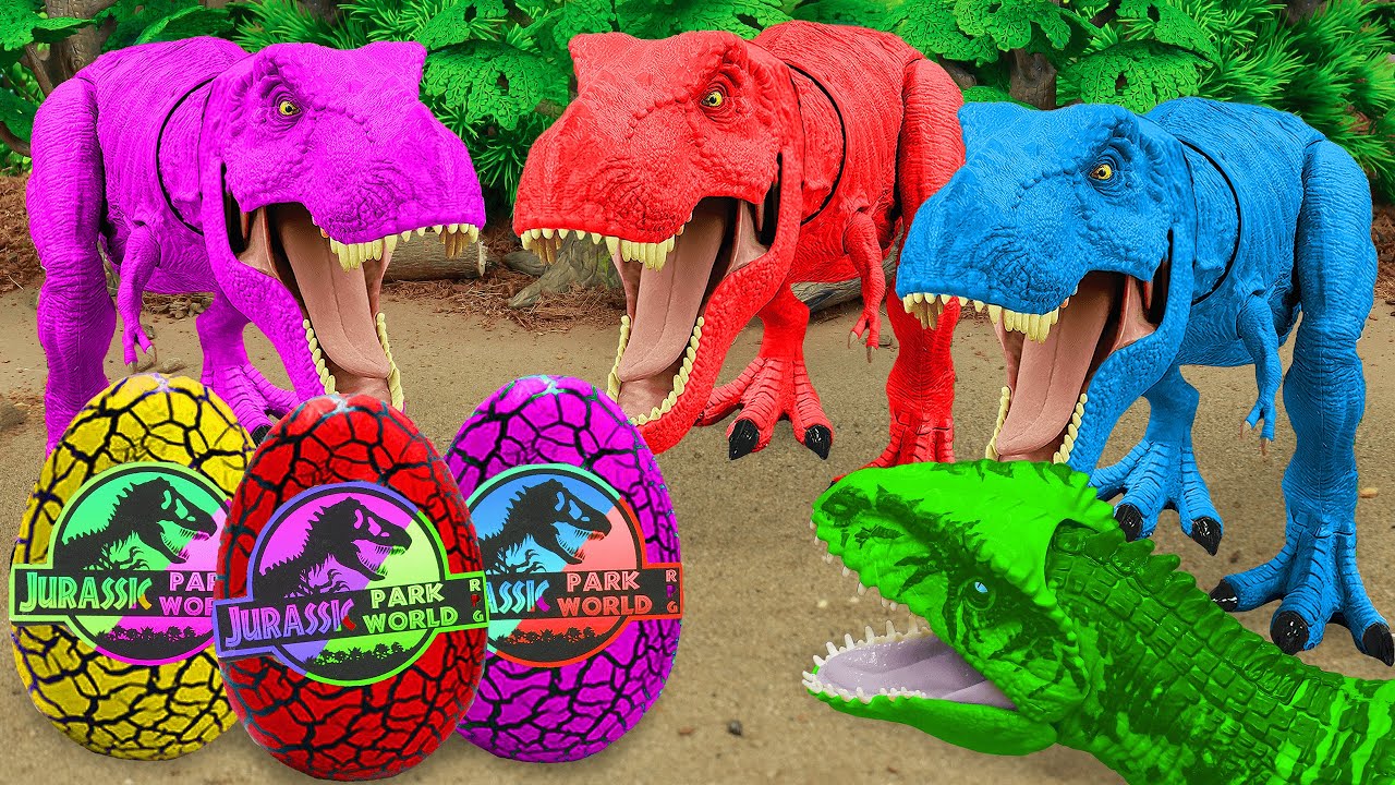 Satisfying Jurassic World Evolution 2 | Trex, Dilophosaurus, Spinosaurus, Karnotaurus, Triceratops