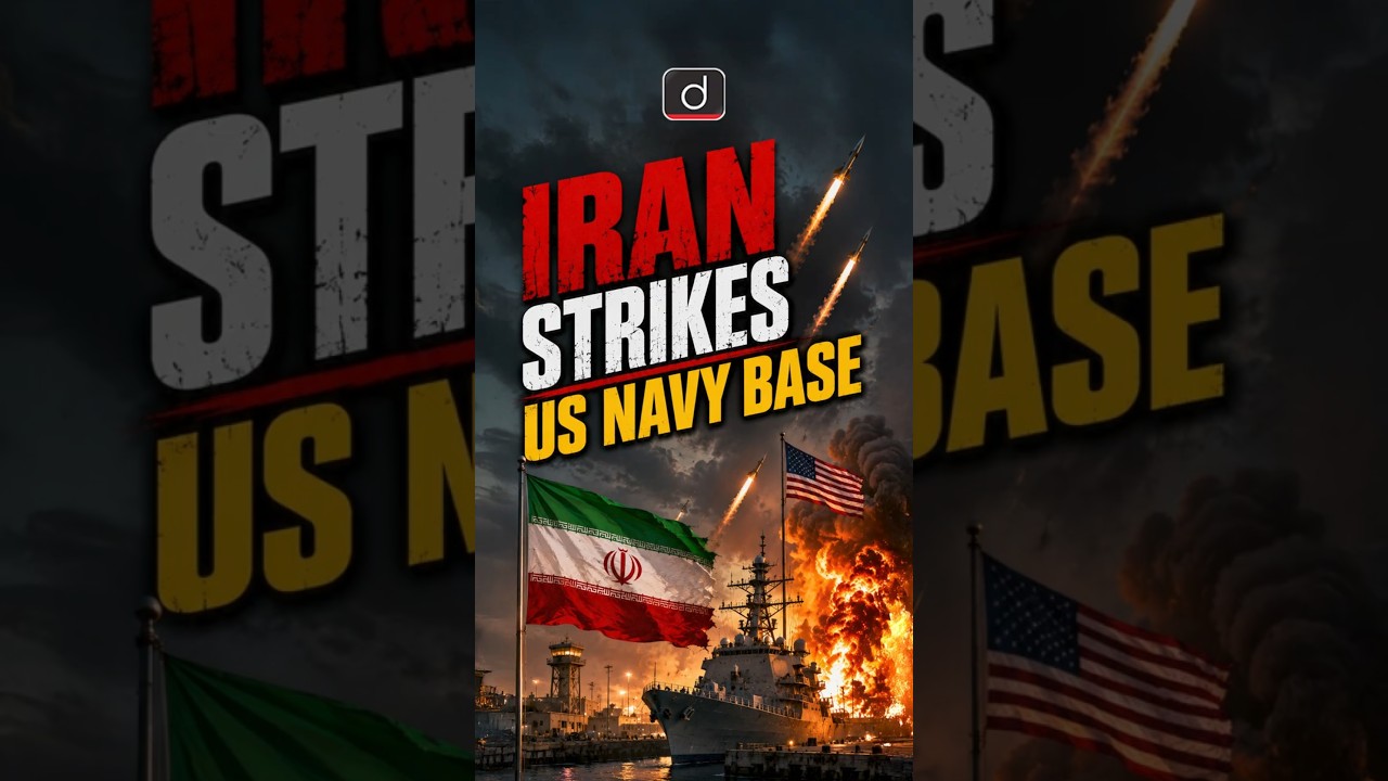 Iran Hits US 5th Fleet HQ? | #shorts #Iran #Bahrain #USNavy #FifthFleet #Geopolitics #CurrentAffairs