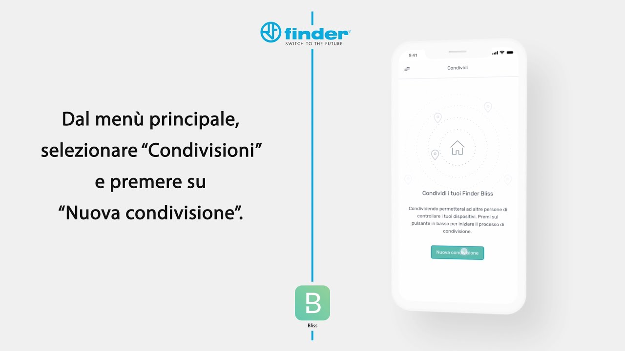 Finder Bliss | Condivisione dispositivi | Tutorial