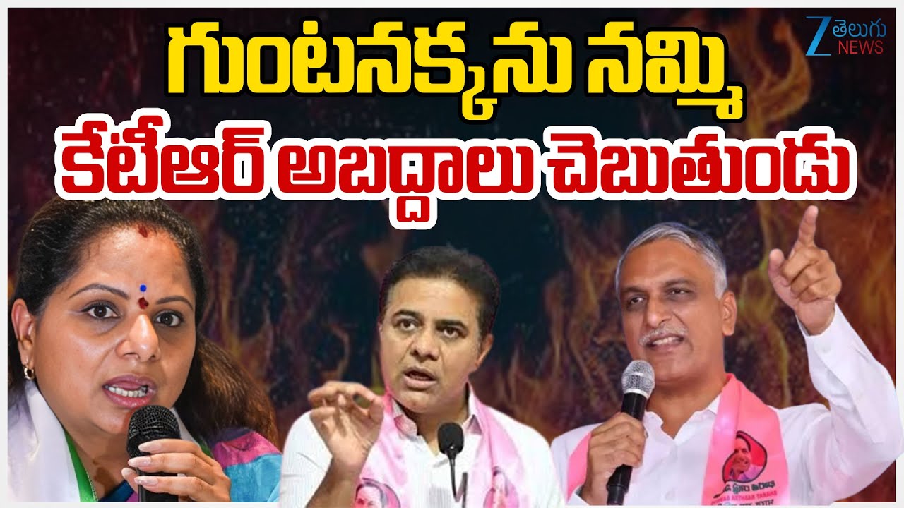 Kavitha Comments On KTR | గుంటనక్కను నమ్మి కేటీఆర్ అబద్దాలు చెబుతుండు | ZEE Telugu News