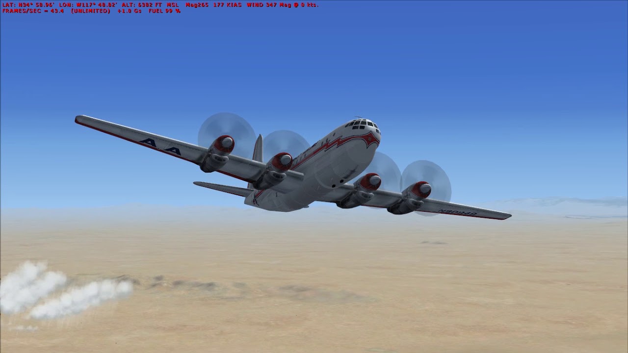 Flight Sim Historian Episode LXXXIII: Boeing 377 Stratocruiser (FSX:SE)
