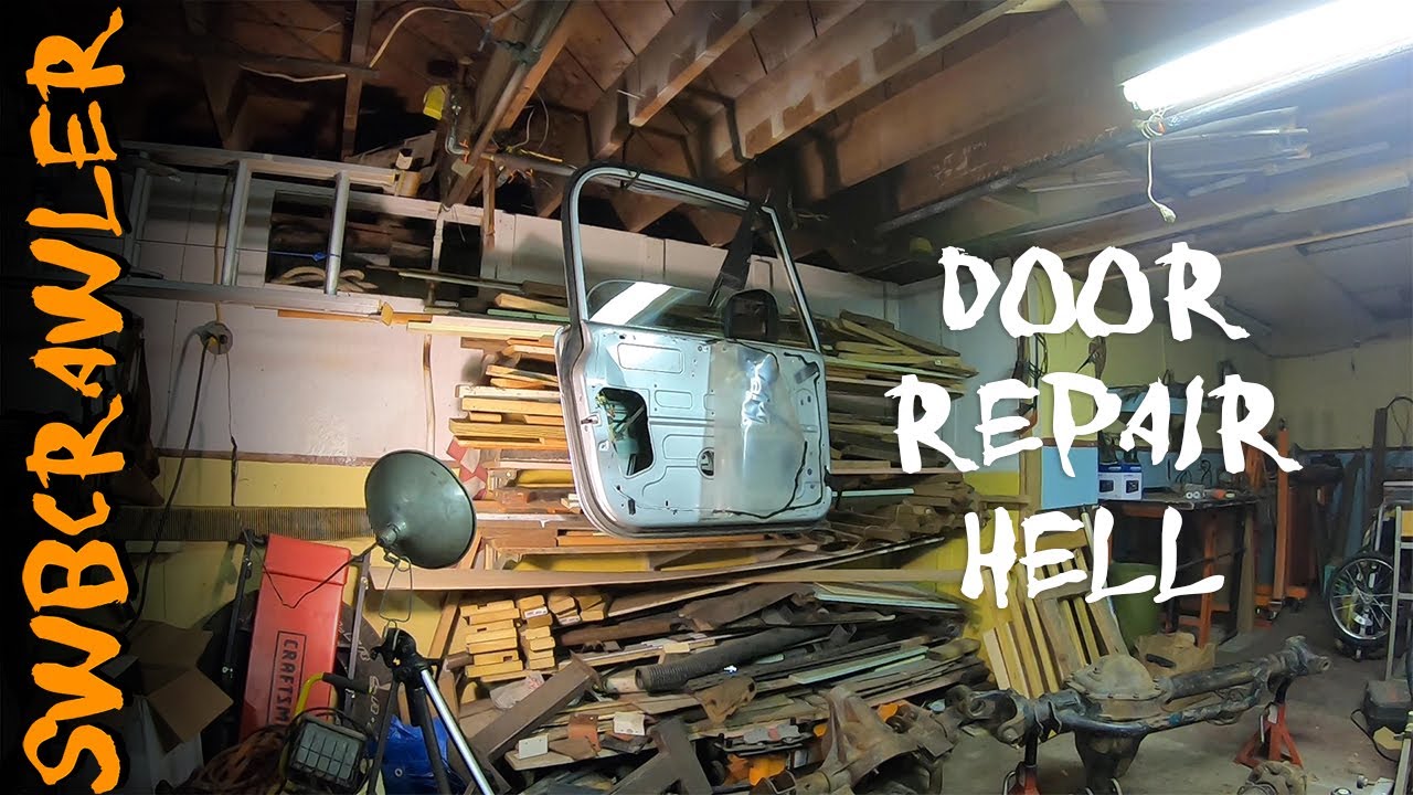 Jeep Door Repair Hell - TJ Door Latch Repair And Door Disassembly