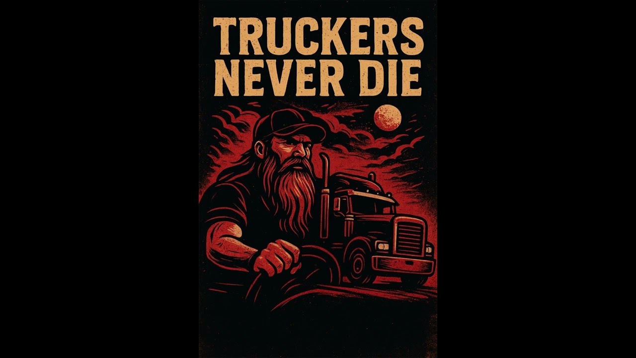 Truckers Never Die! Von Jörg Algeier (Slayed Wolf). Copyright by Jörg Algeier.