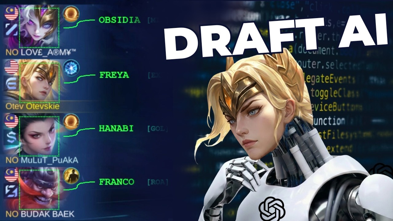 I Built an AI that Drafts for me in MLBB Ranked