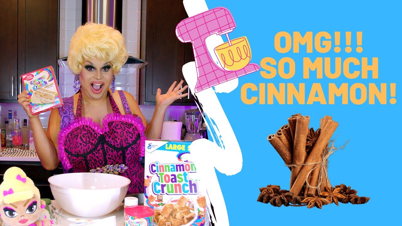 DOMESTIC GODDESS BAKES A CINNAMON TOAST CRUNCH CAKE BY BETTY CROCKER