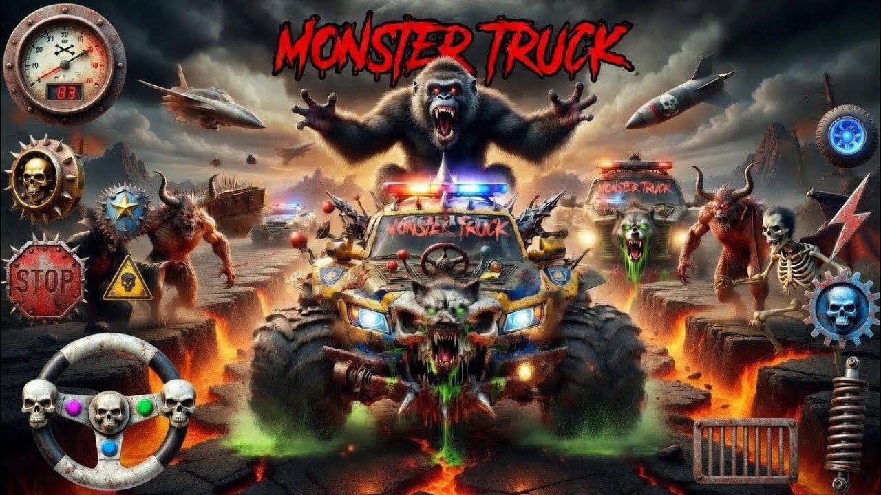 Mega Ramp Monster Car Racing 3D - Extreme Car Stunts -Android Gamepla #MegaRamp #3DGames #CarRacing