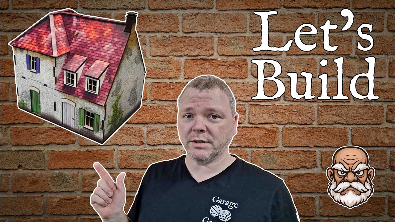 Let's Build a pre painted MDF farmhouse from Microart Studios for Bolt Action