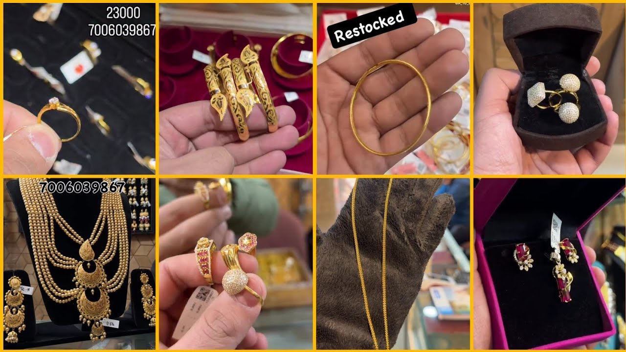 Gold Jhumka Earrings 🍁 || Gold Pendant 💫 || Gold Rings 2026 😍
