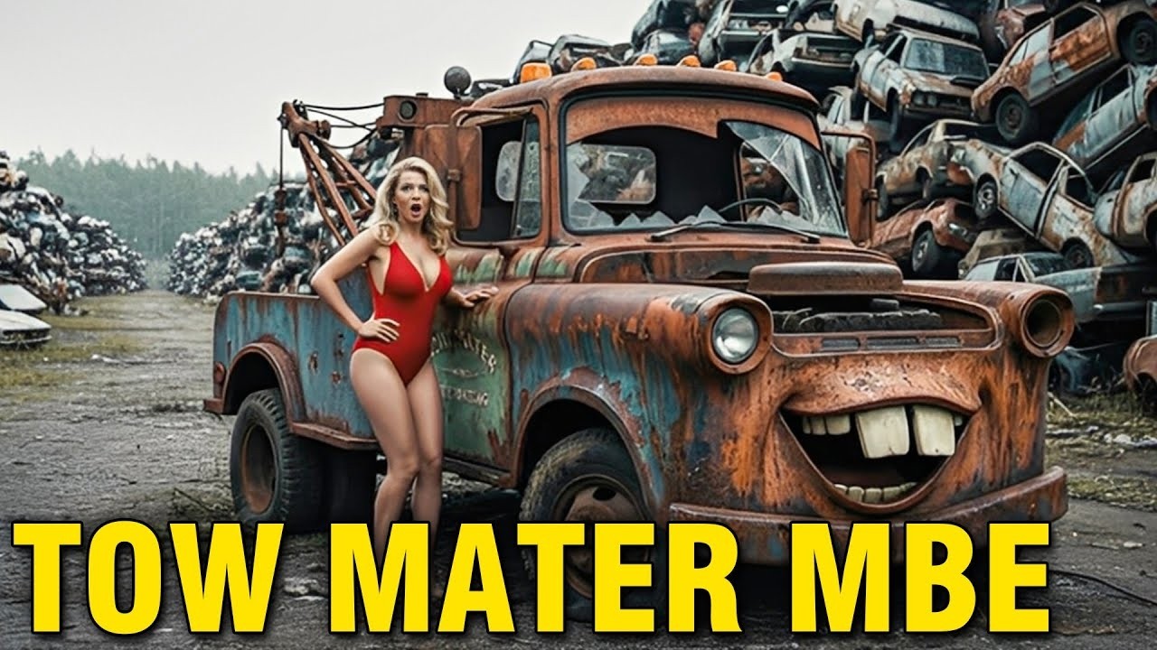 ASMR Car Restoration | Restoring Mr. Tow Mater MBE From a Rusty Pile of Scrap Metal into a Luxurious