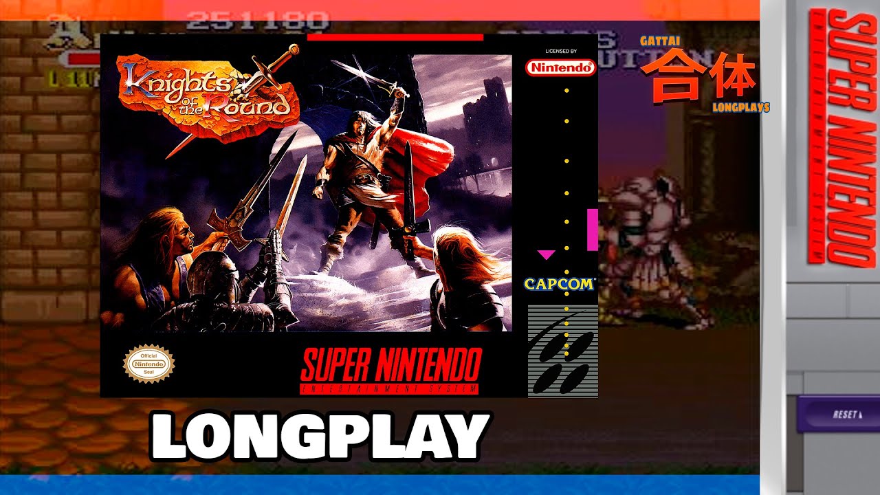 [54] - Knights Of The Round - Lancelot Longplay HARD - (Snes)