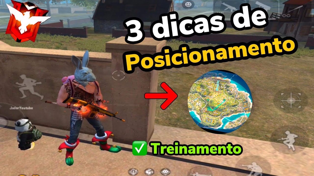 3 DICAS DE POSICIONAMENTO PARA GANHAR PARTIDA! VOCÊ PRECISA SABER - FREE FIRE