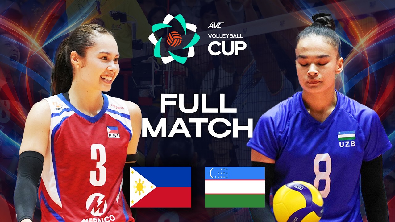 Philippines vs. Uzbekistan - Pool Play | AVC Women's Cup 2026