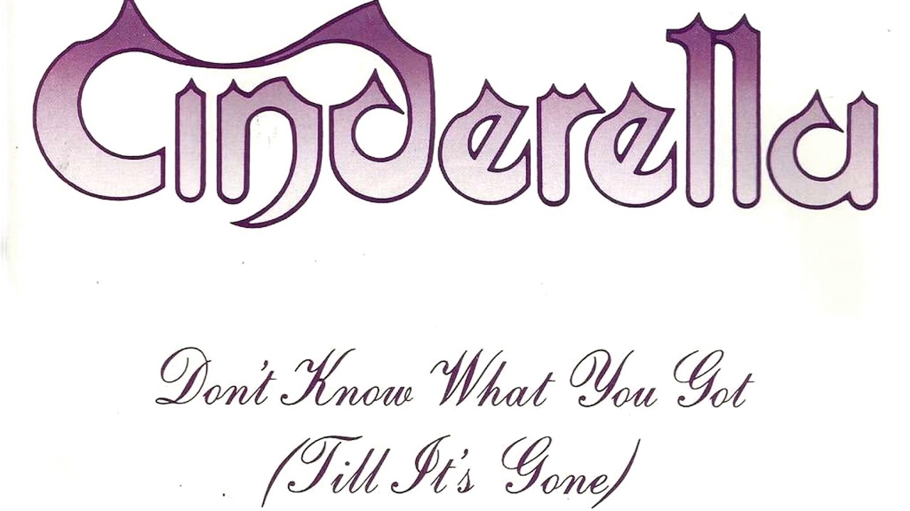 Cinderella - Don't Know What You Got (Till It's Gone) (instrumental)