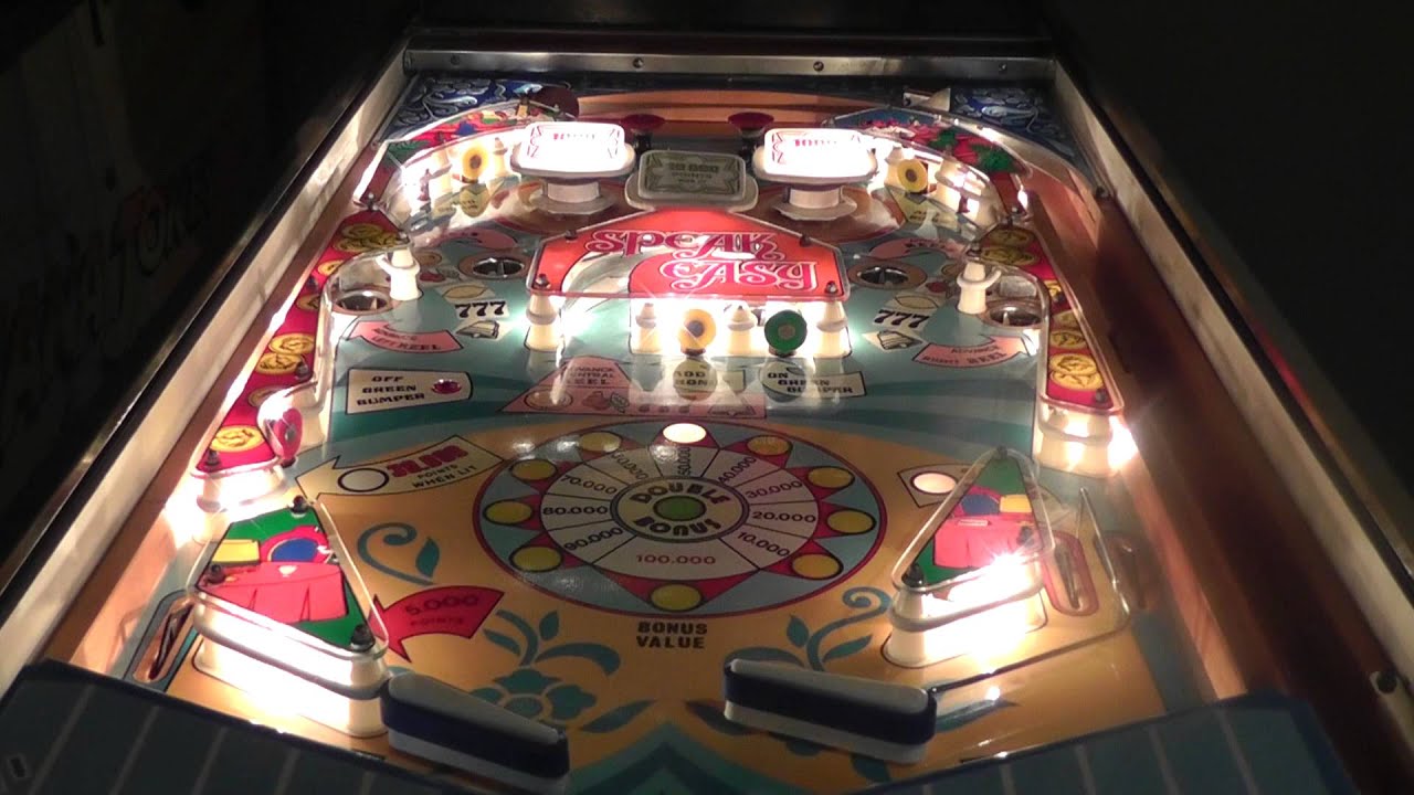 Flipper Playmatic Speak Easy Pinball