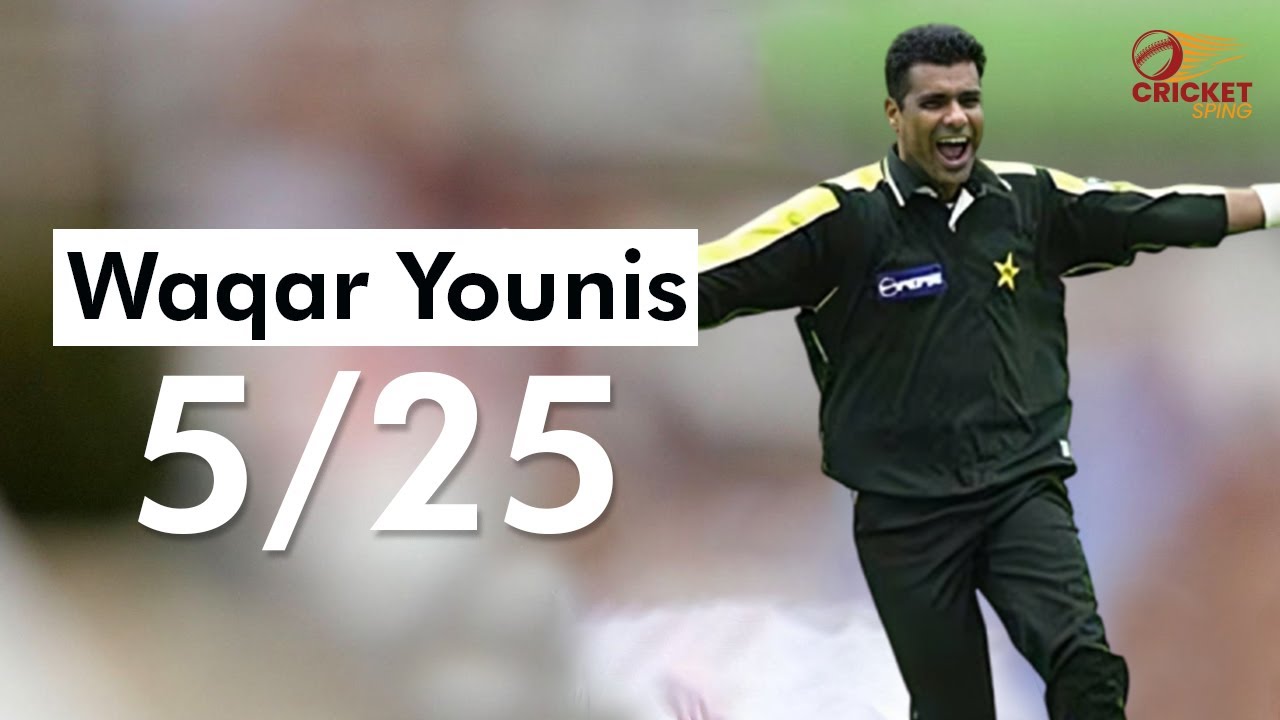 Waqar Younis 5/25 vs South Africa 1993 | The King of Reverse Swing | Durban Thriller Highlights