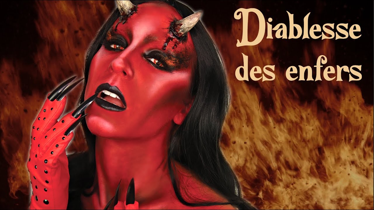 👹 DIABLESSE : MAQUILLAGE D'HALLOWEEN