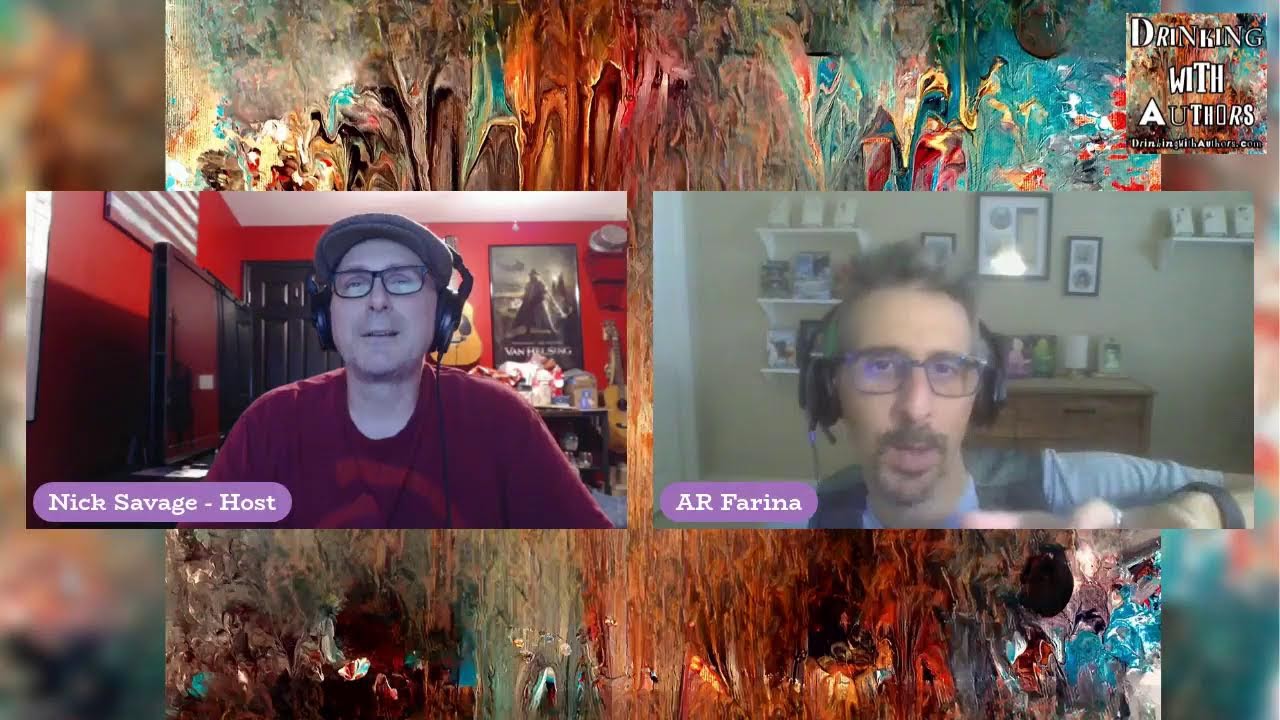 Drinking With Authors - AR Farina