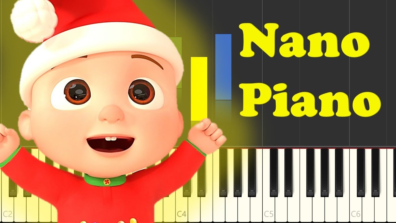 🎹 CoComelon – Christmas All Year Long | Super Easy Piano for Kids (Nano Piano) 🎄✨