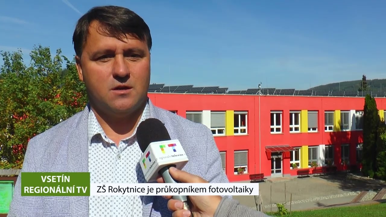 VSETÍN. ZŠ Rokytnice je průkopníkem fotovoltaiky