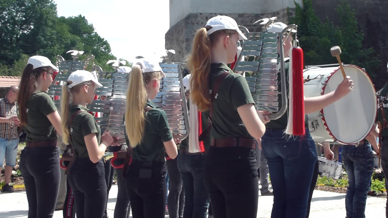 Nachwuchszug Spielmannszug Radeberg Schloss Klippenstein 2 - 800 Jahre Radeberg 2019