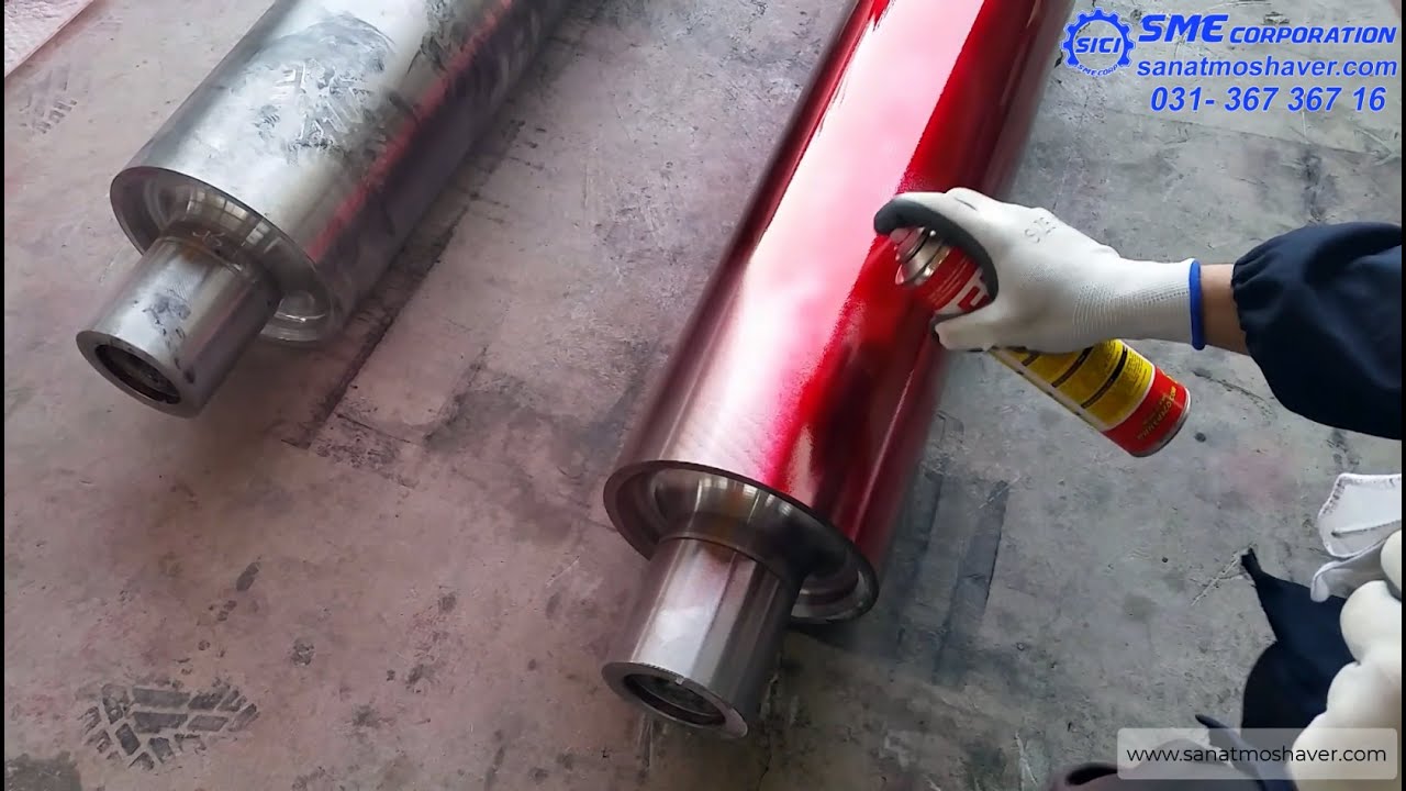 Liquid Penetrant Testing (Visible PT)-The Testing of Forged And Machined Roller-SanatMoshaver