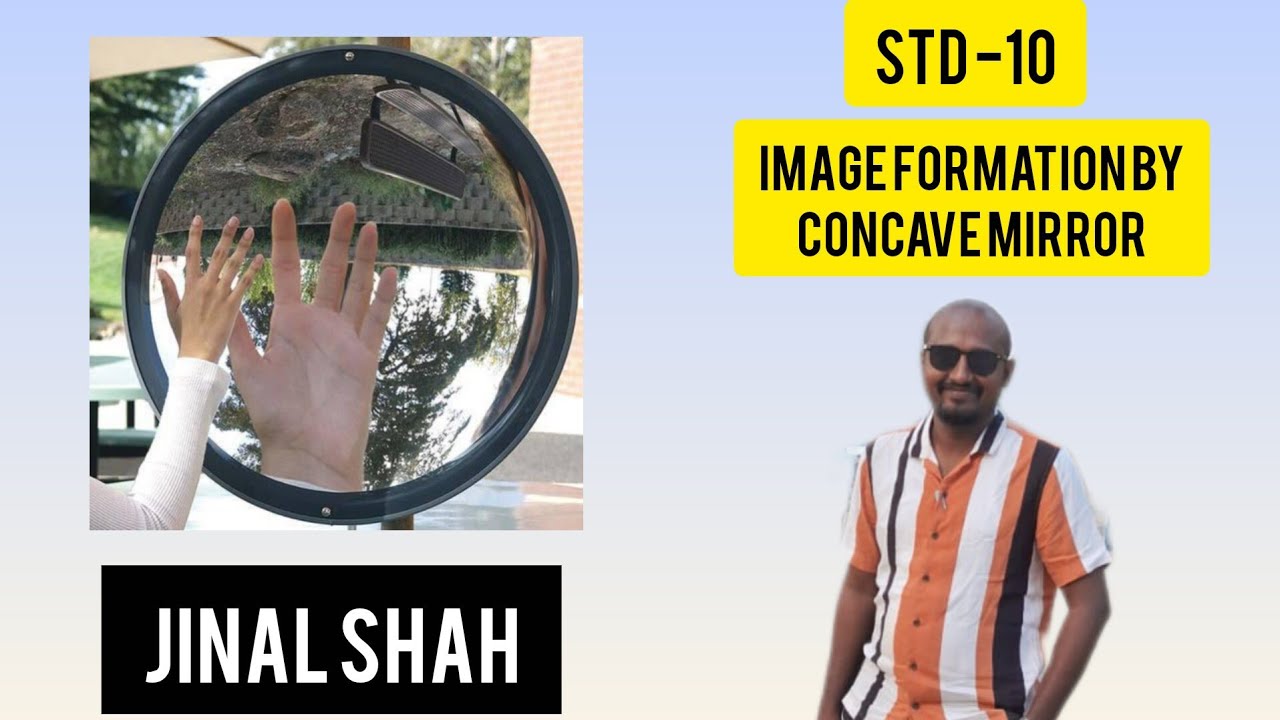 Image formation by concave mirror