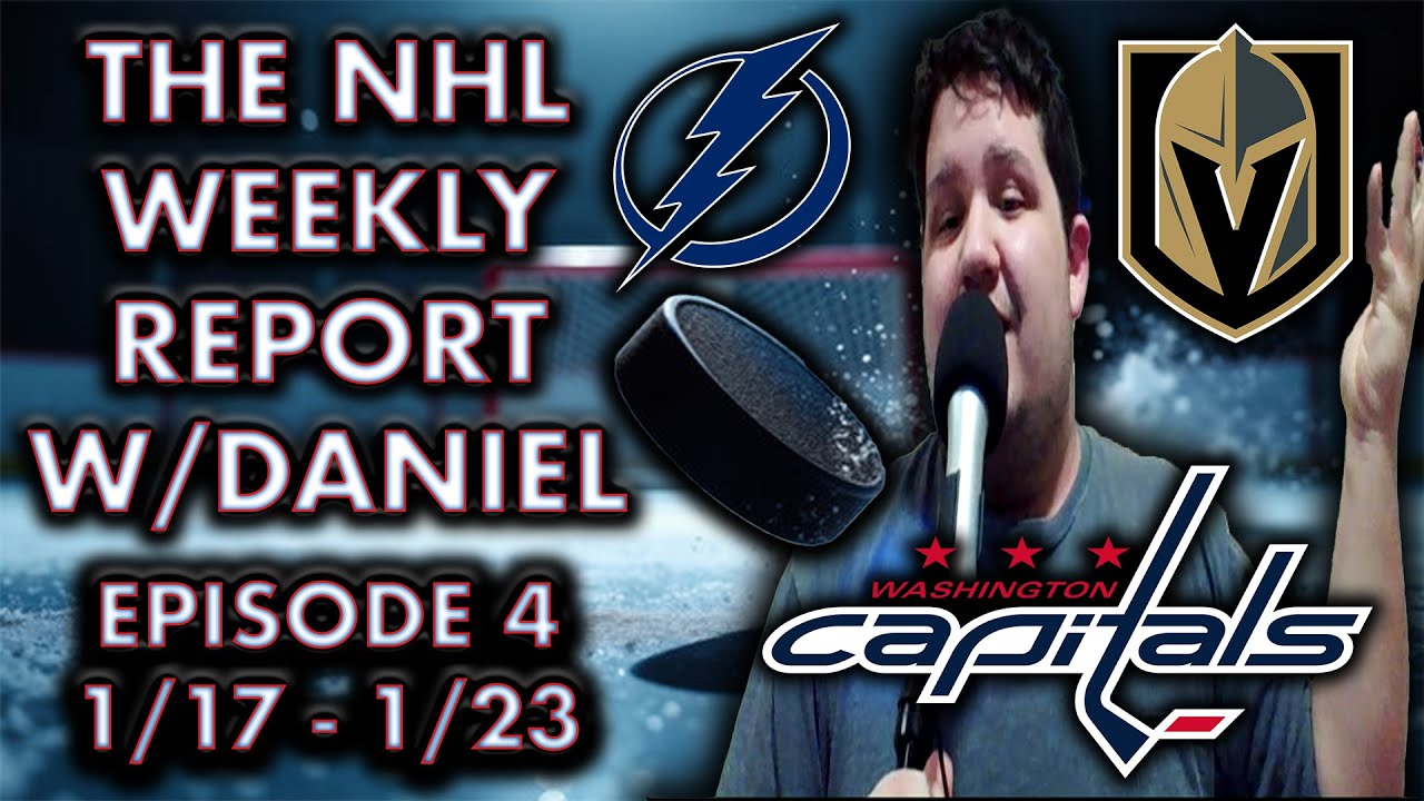 Tampa Bay Lightning On Fire! Capitals On A Slide! The NHL Weekly Report w/Daniel #4