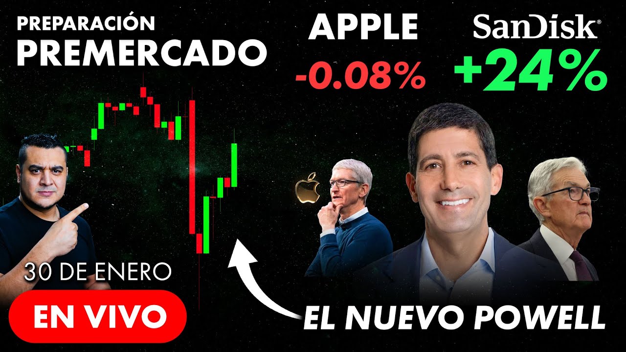 El Reemplazo de Powell. Sandisl: El Nuevo NVIDIA. Apple Queda Igual.