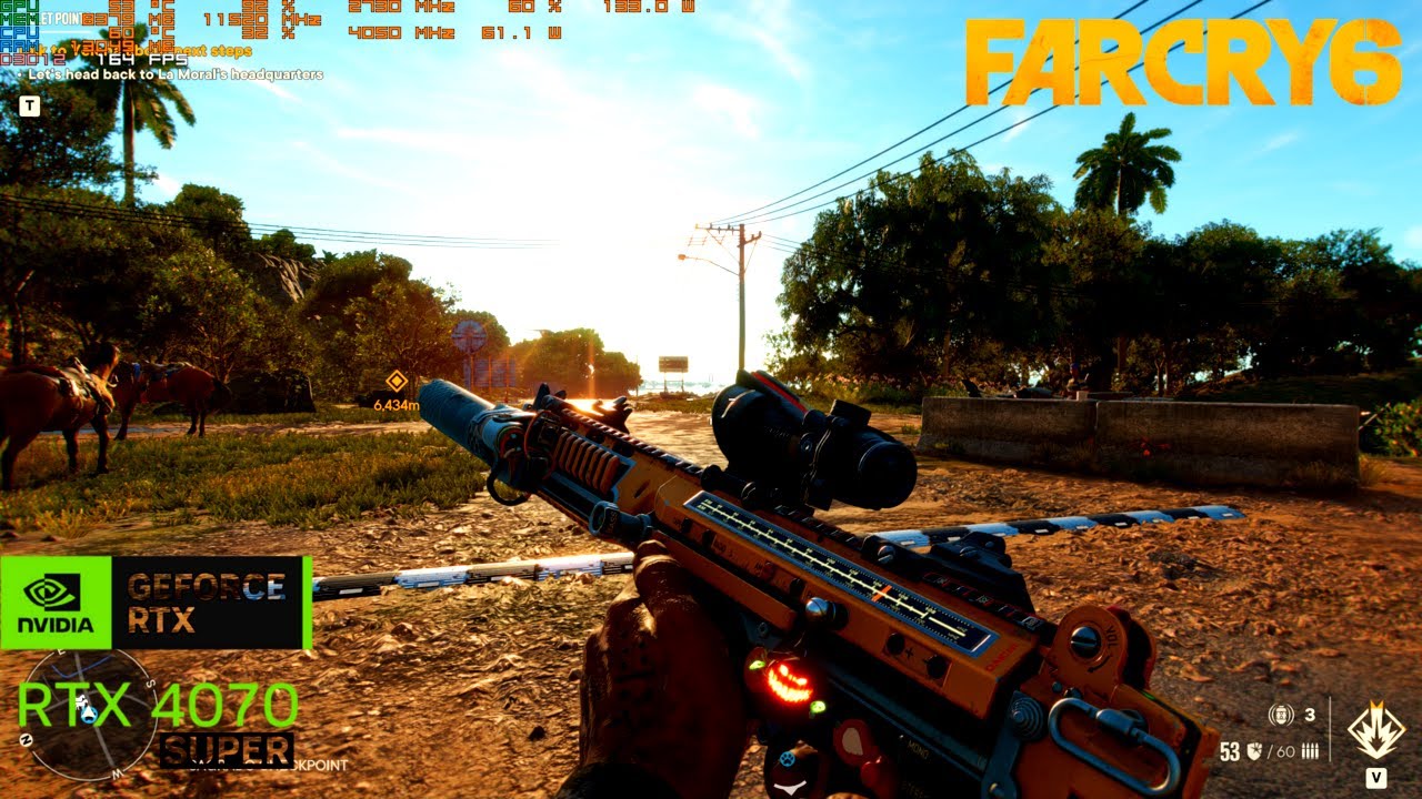 Far Cry 6 | RTX 4070 Super | 1440p | Max Settings | Ray Tracing (DXR) | Ryzen 7 5700x3D