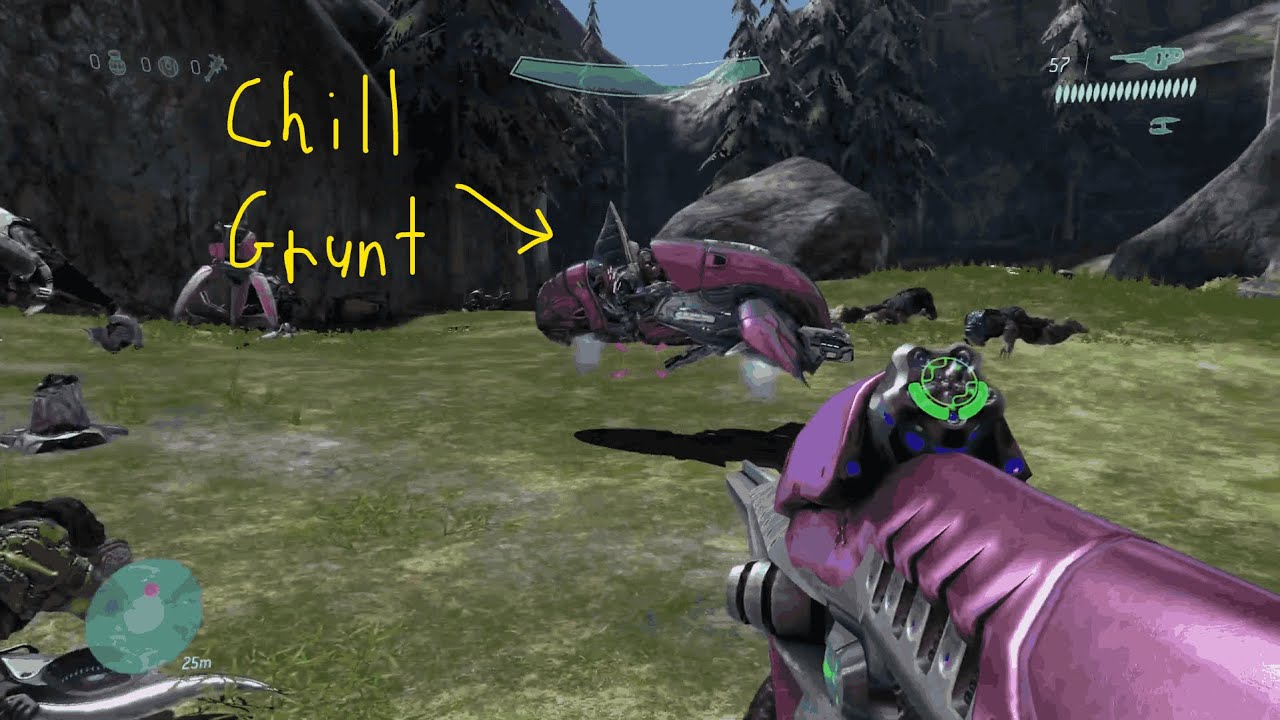 Halo 3 heroic coop part 4 - Nonchalant Grunt