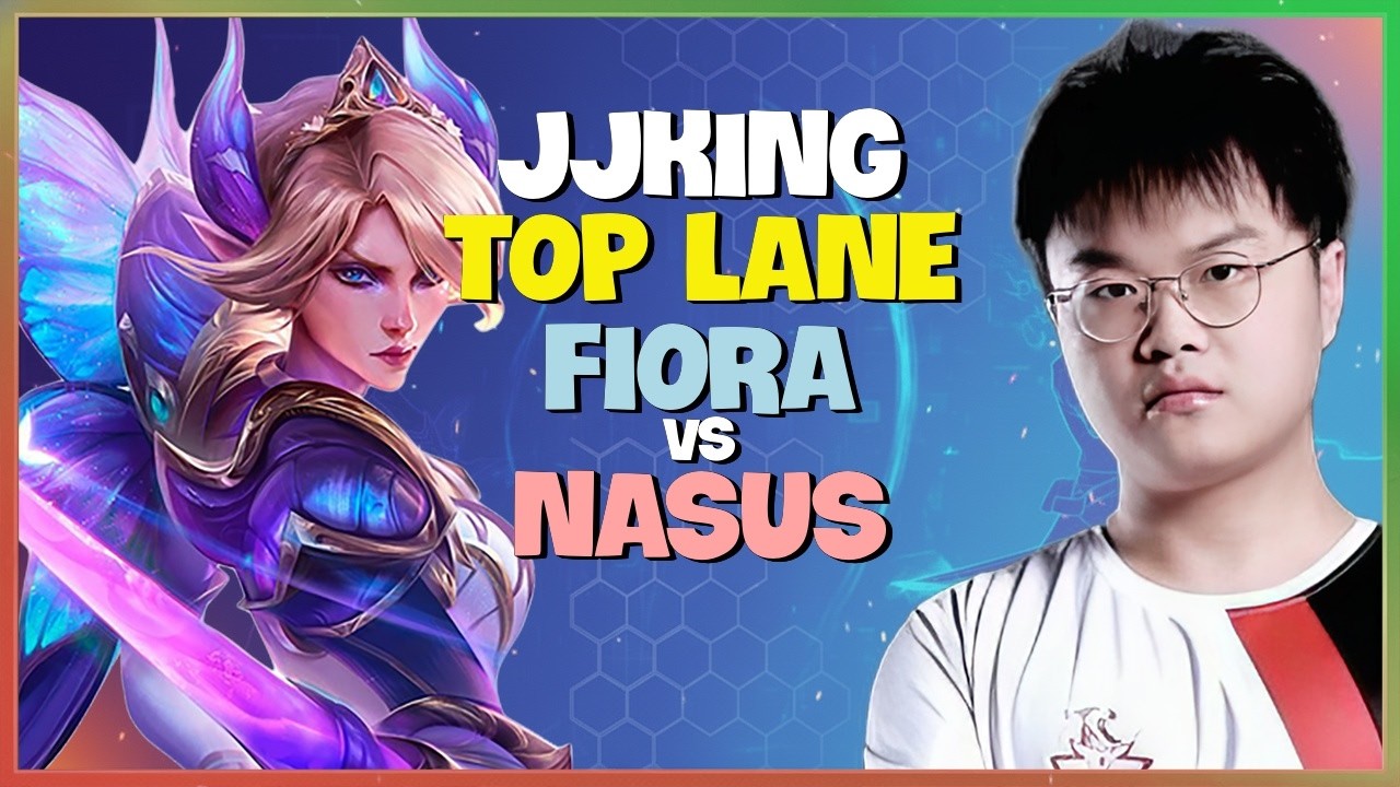 Rank 1 Challenger JJking Shows Flawless Fiora Mechanics and Execution Engsub