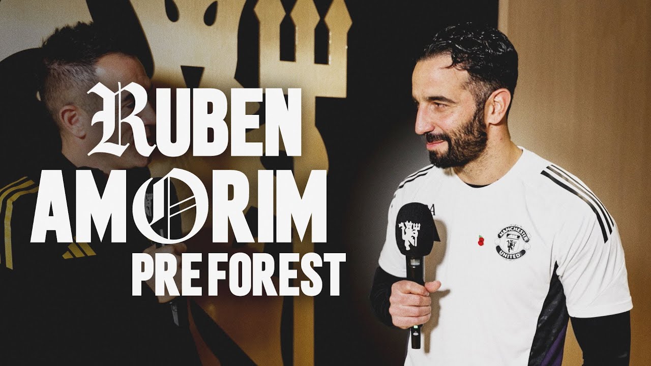 Wywiad z Rubenem Amorimem przed lasem 🗣️