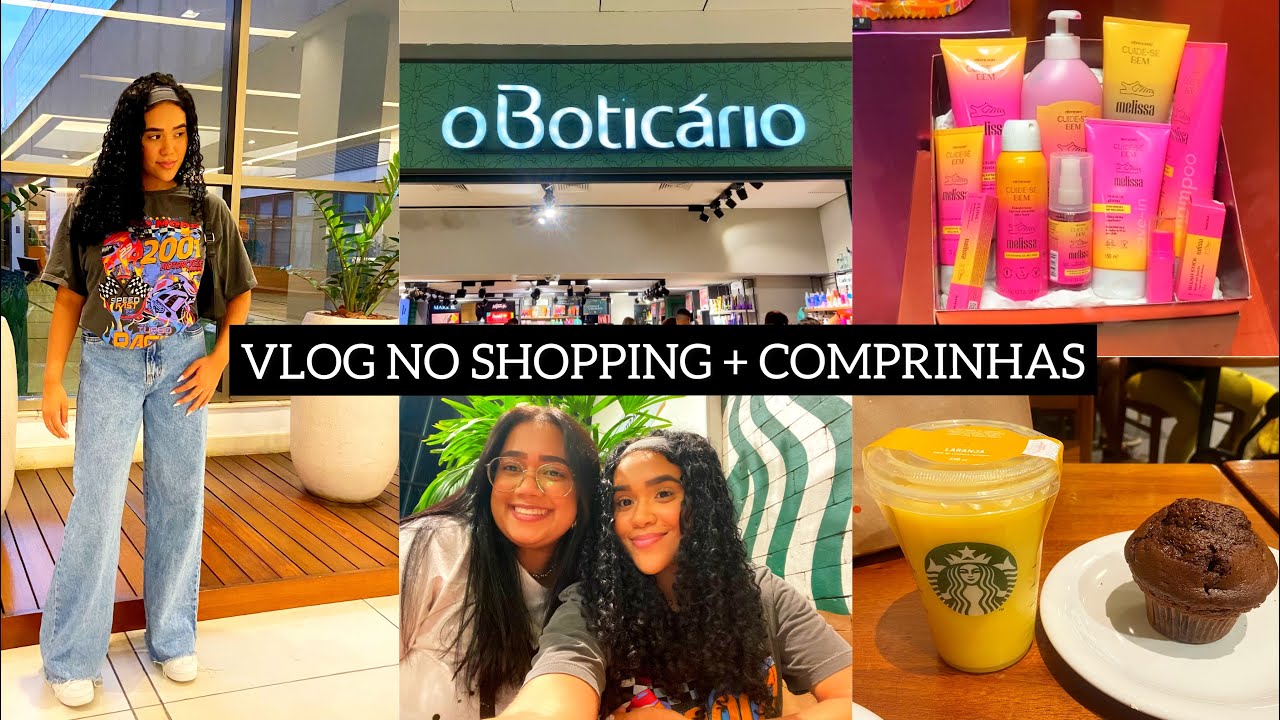 VLOGÃO FUI NO SHOPPING| ACHEI A BOLSA QUE EU QUERIA + COMPRINHAS