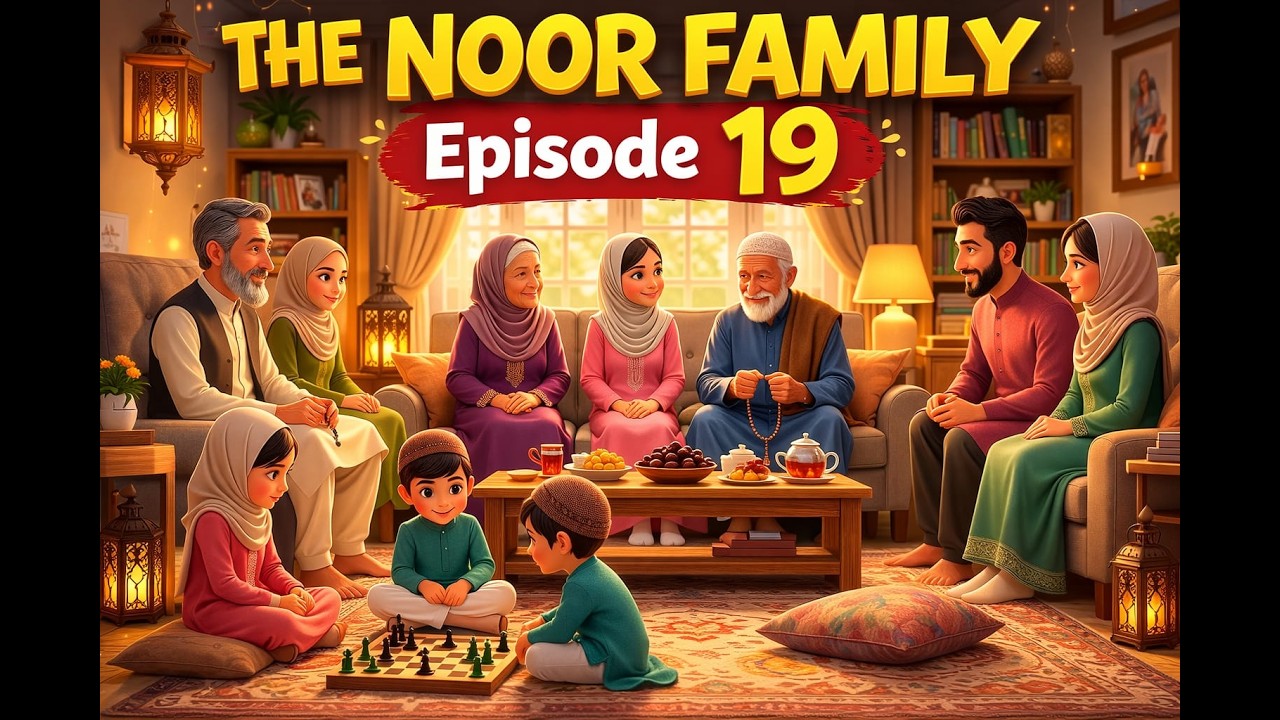 Visiting Relatives in Ramadan | Islamic Story for Kids | Ramadan Kids Series Episode 19