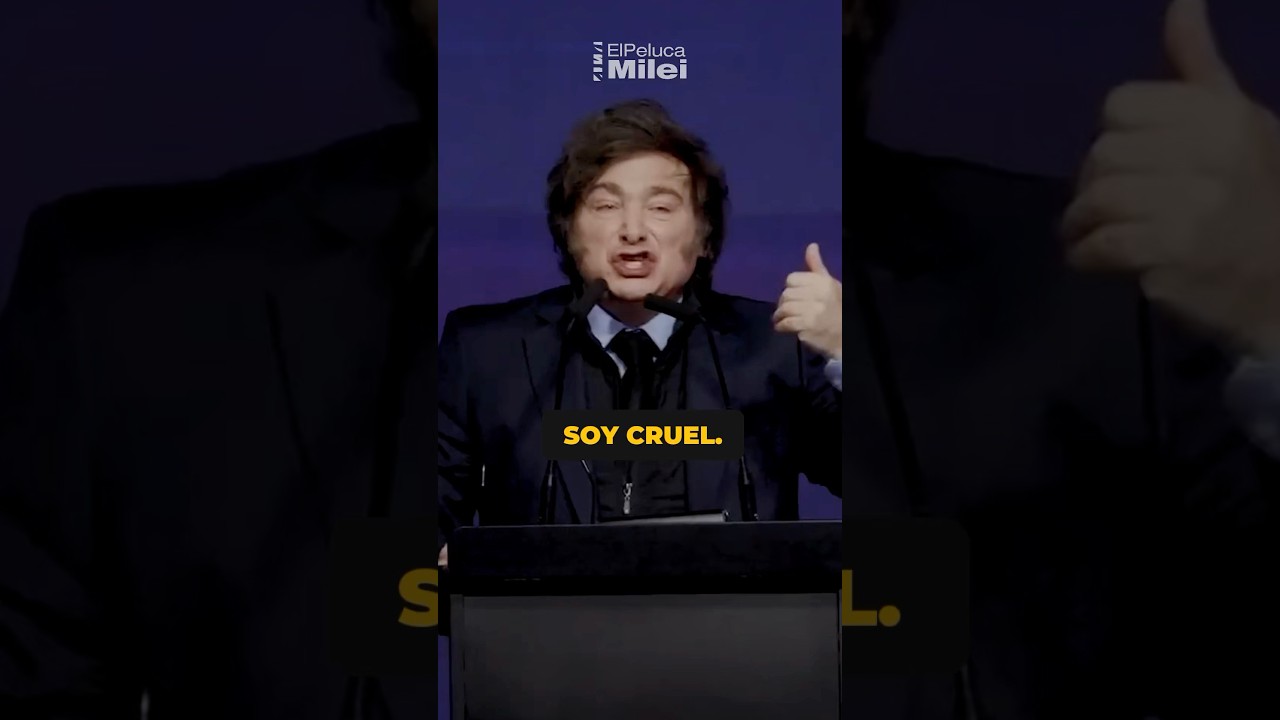 MILEI: &ldquo;SI, SOY CRUEL CON LOS KUKAS INMUNDOS&rdquo;.