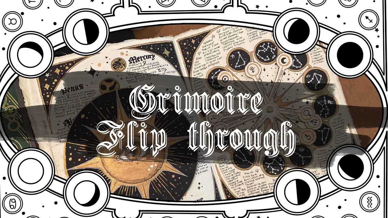 Grimoire Flip Through | Magical Plans