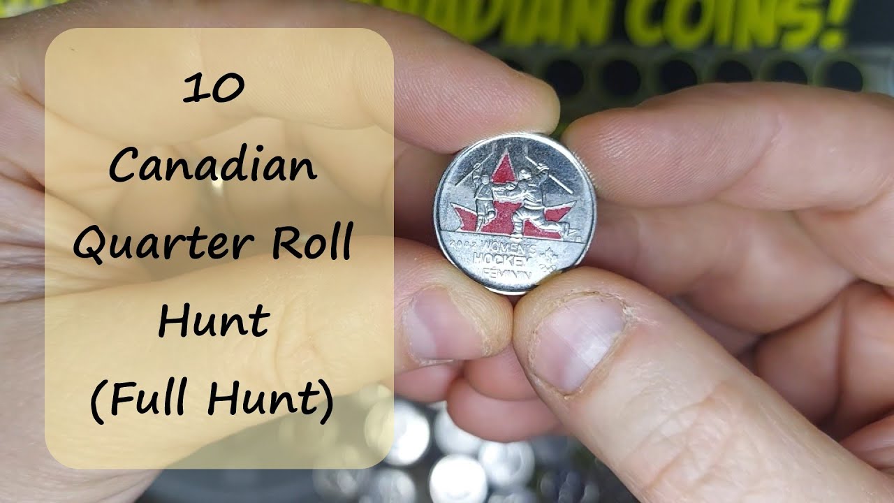 10 Rolls of Canadian Quarters (Full Hunt)