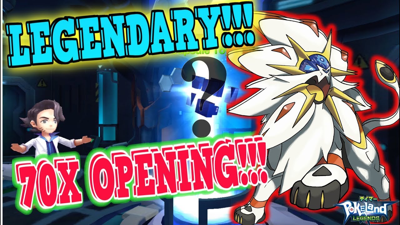 GLORY CONTEST / POKELAND LEGENDS | LEGENDARY!! 70x Advanced Capsule Toy Opening!