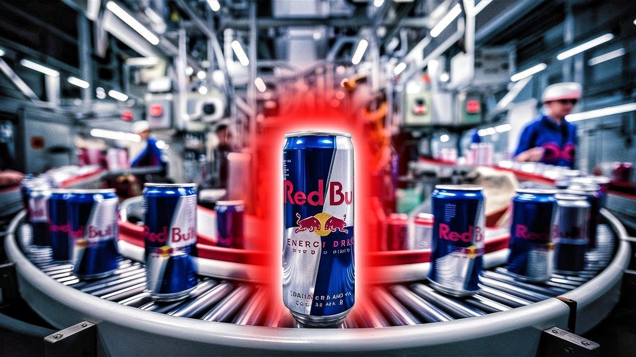 THIS is how RED BULL is REALLY made