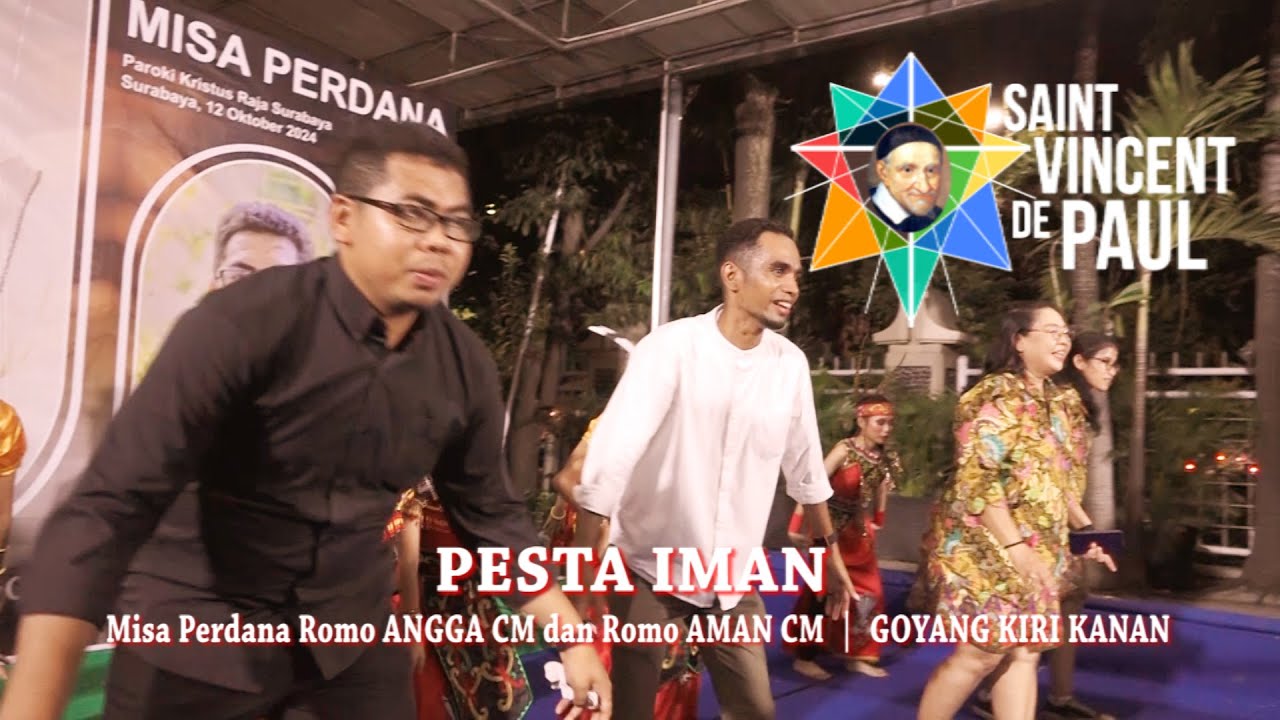 Misa Perdana Romo ANGGA CM dan Romo AMAN CM  |  GOYANG KIRI KANAN  |  #cmprompang