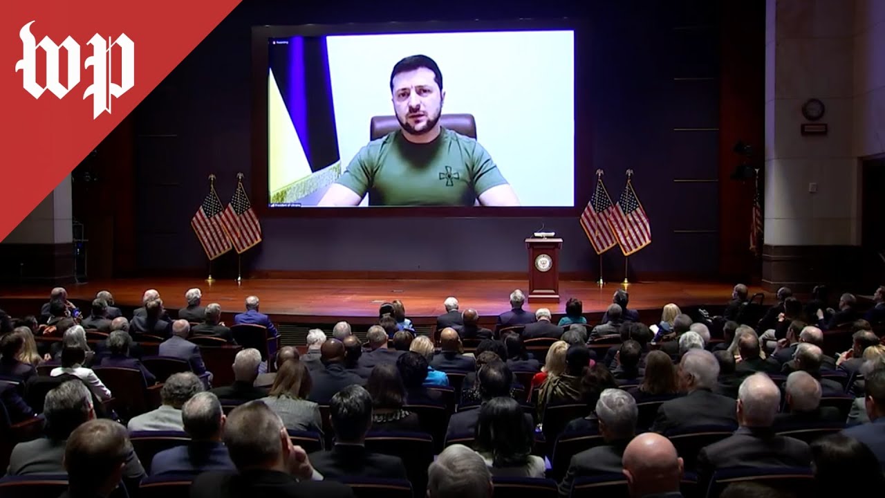 Ukraine&rsquo;s Zelensky addresses U.S. Congress - 3/16 (FULL LIVE STREAM)
